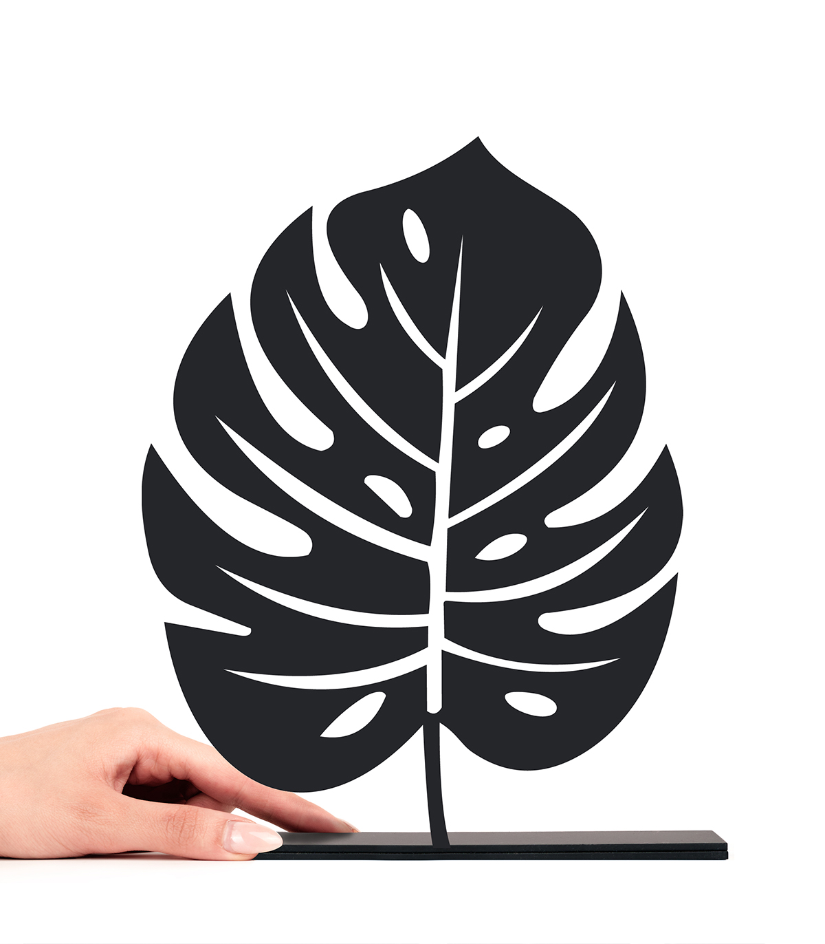 مجسمه فلزی مینیمال مدل هاوایی کد 7055