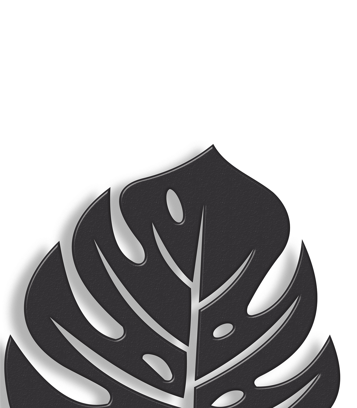 مجسمه فلزی مینیمال مدل هاوایی کد 7055