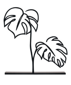 مجسمه فلزی مدل LEAVES کد 7057