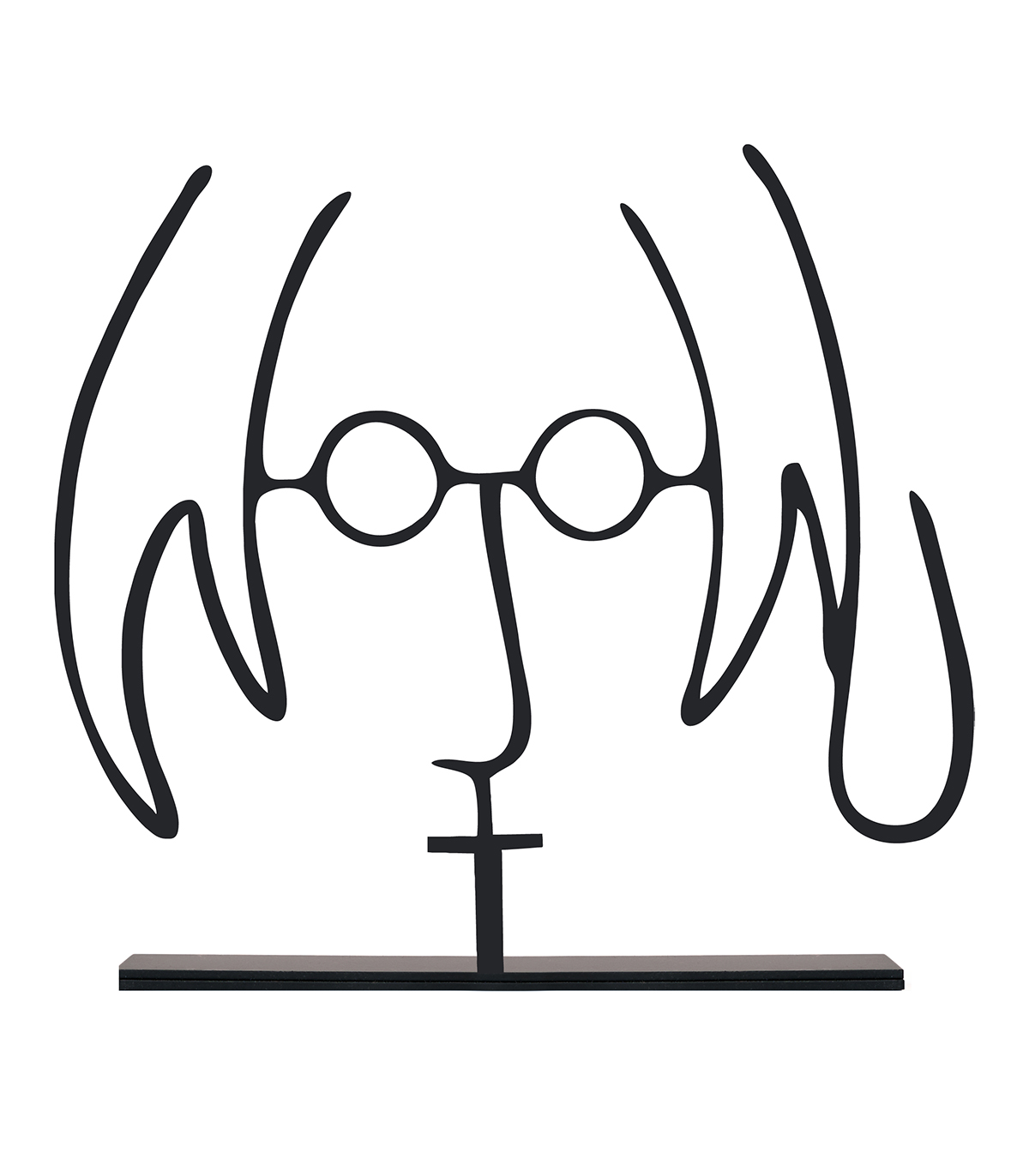 مجسمه مینیمال مدل گل بهار کد 7069