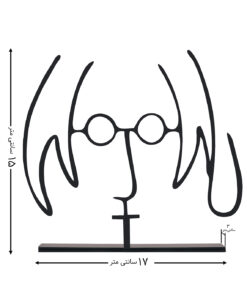 مجسمه مینیمال مدل گل بهار کد 7069