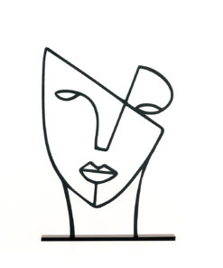 مجسمه مینیمال مدل ترنم کد 7090