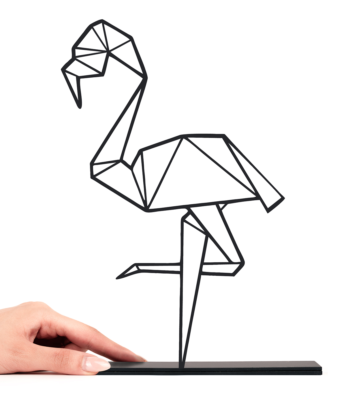 مجسمه فلزی مدل SWAN کد 7112