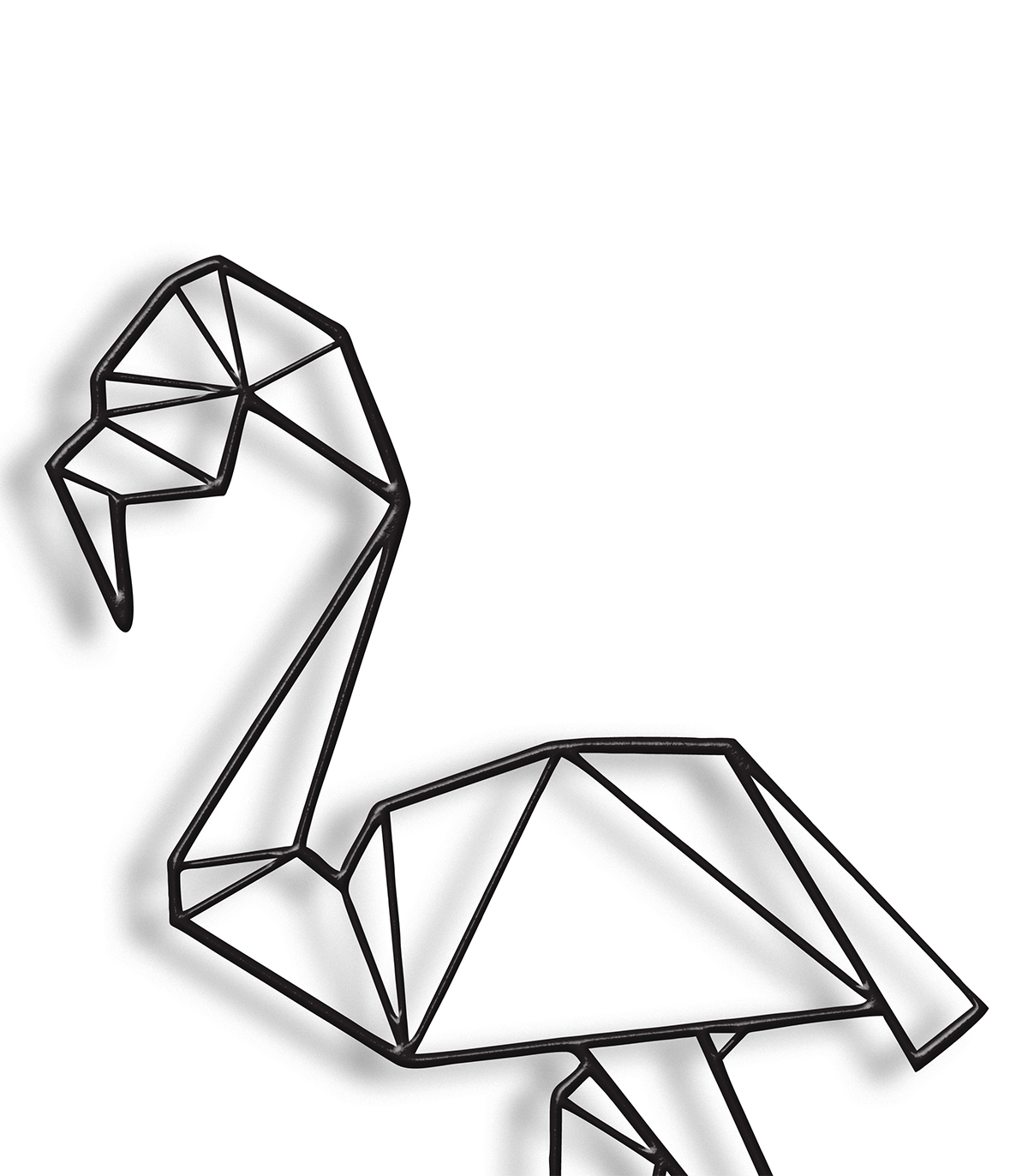 مجسمه فلزی مدل SWAN کد 7112