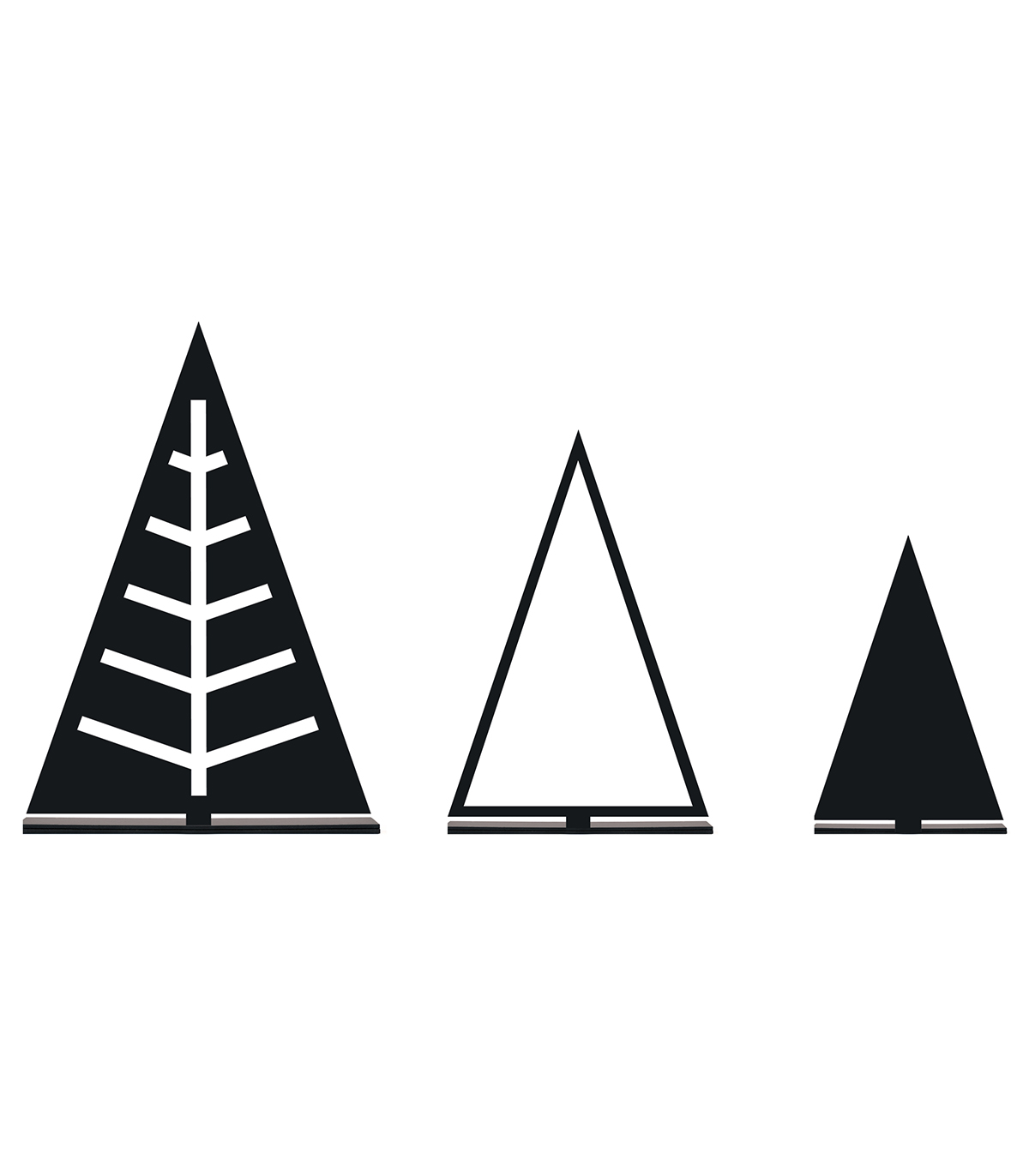 مجسمه مینیمال مدل نخلستان کد 7113