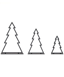 مجسمه فلزی مدل درخت 3 کد 7114