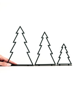 مجسمه فلزی مدل درخت 3 کد 7114