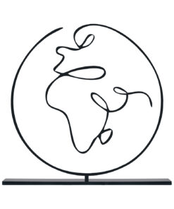 مجسمه مینیمال مدل زمین کد 7122