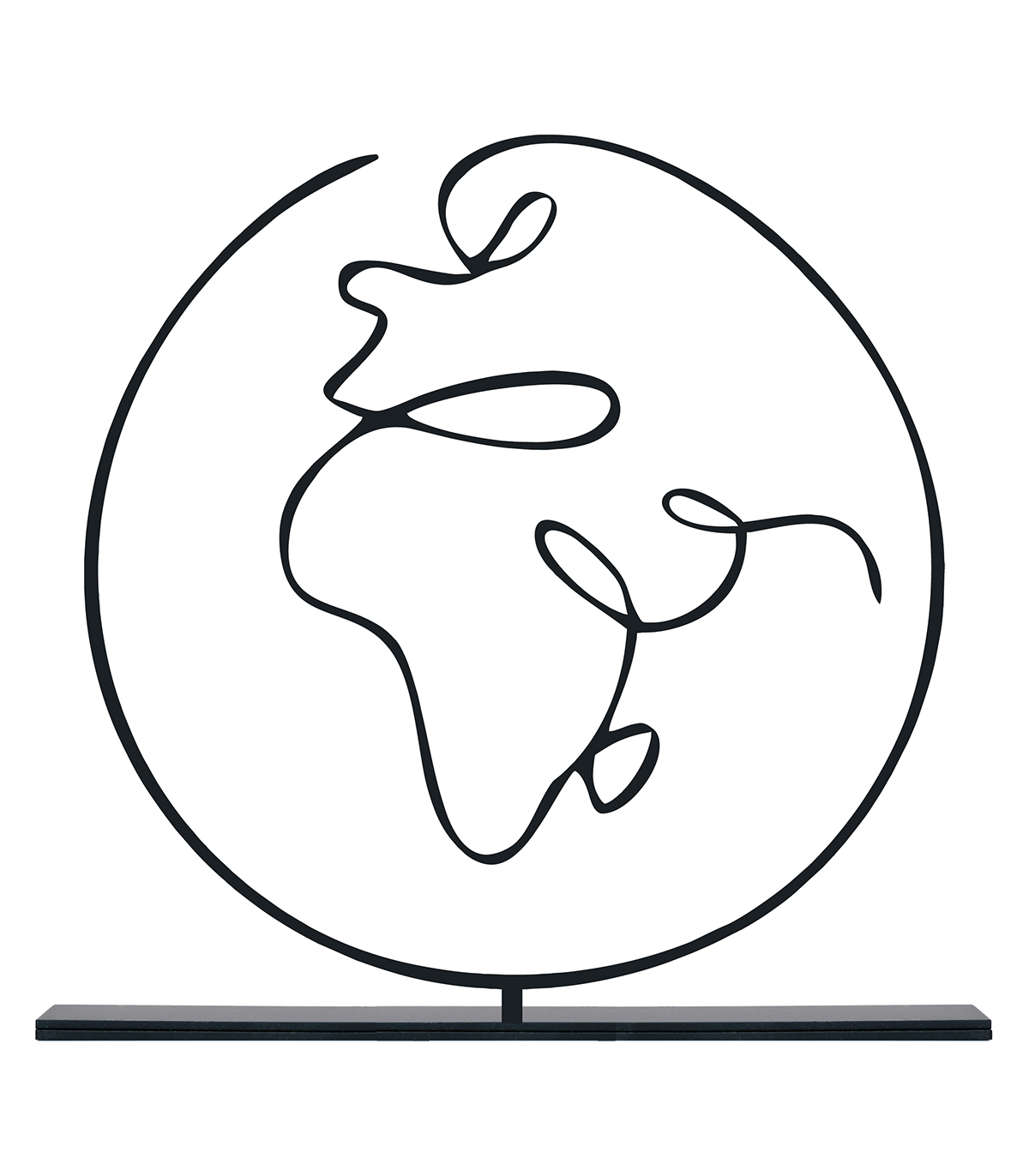 مجسمه مینیمال مدل زمین کد 7122