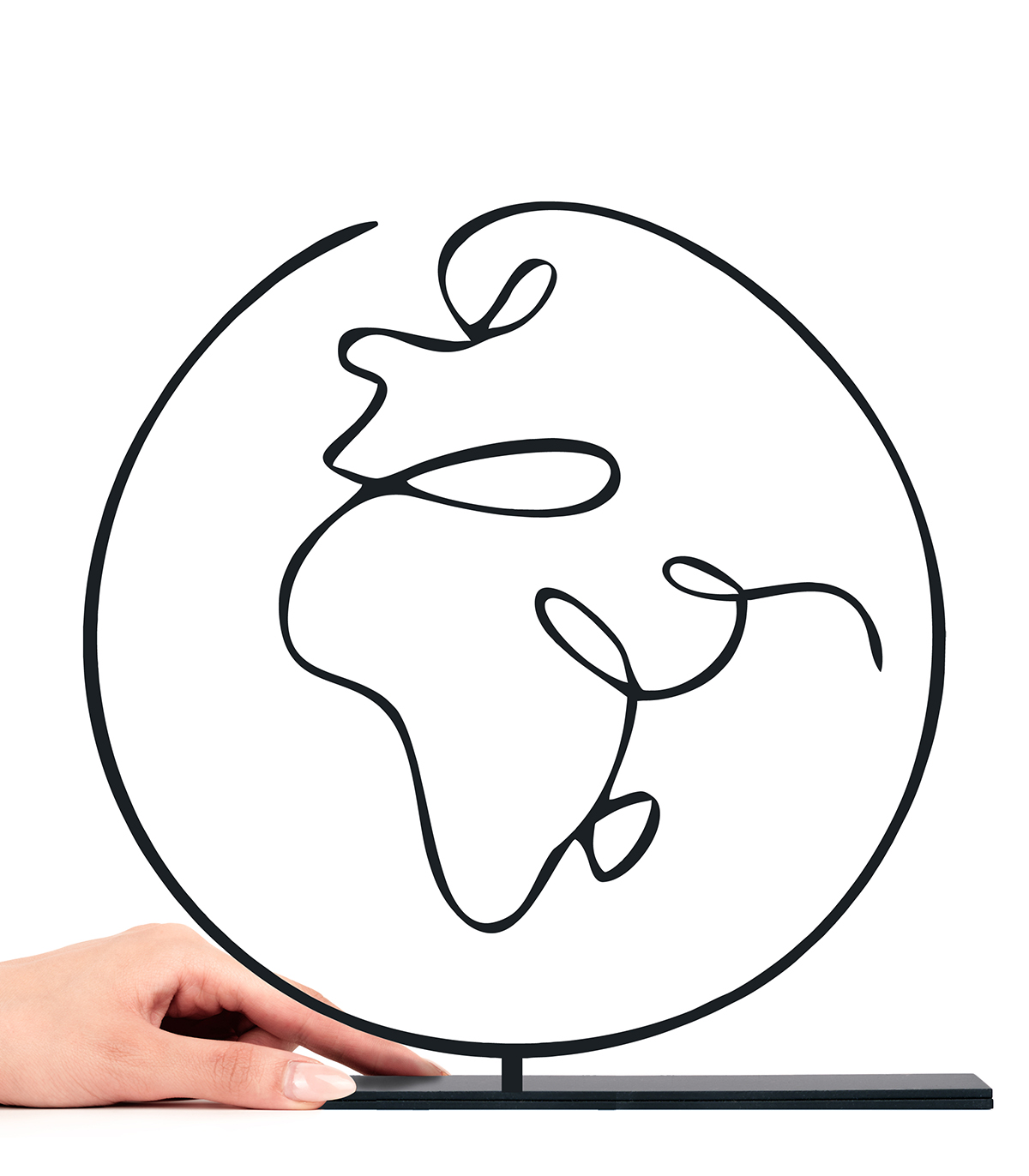 مجسمه مینیمال مدل زمین کد 7122