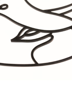 مجسمه مینیمال فلزی مدل مهرسا کد 7126