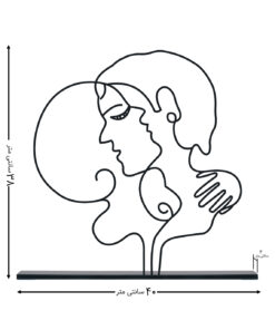 مجسمه مینیمال مدل شهیاد کد 7127