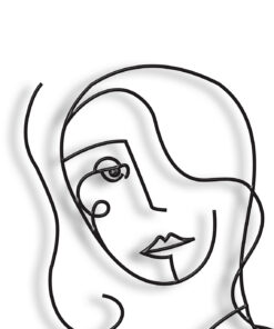 مجسمه فلزی سبک مینیمال مدل هما کد 7129