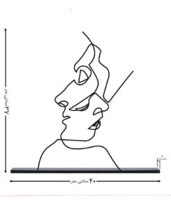 مجسمه فلزی مدل آناهیتا کد 7131