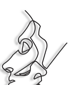 مجسمه فلزی مدل آناهیتا کد 7131