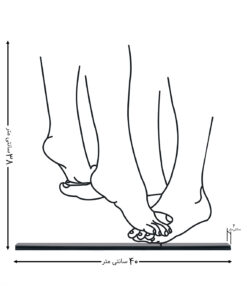 مجسمه مینیمال مدل Leg کد 7137