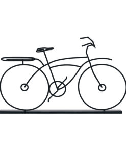 مجسمه مینیمال مدل دوچرخه کد 7140