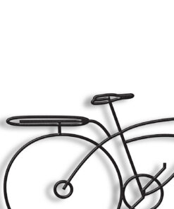 مجسمه مینیمال مدل دوچرخه کد 7140