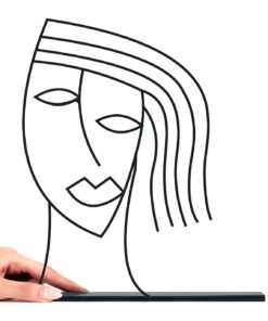 مجسمه مینیمال مدل گیسو کد 7181