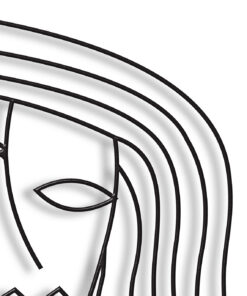 مجسمه مینیمال مدل گیسو کد 7181