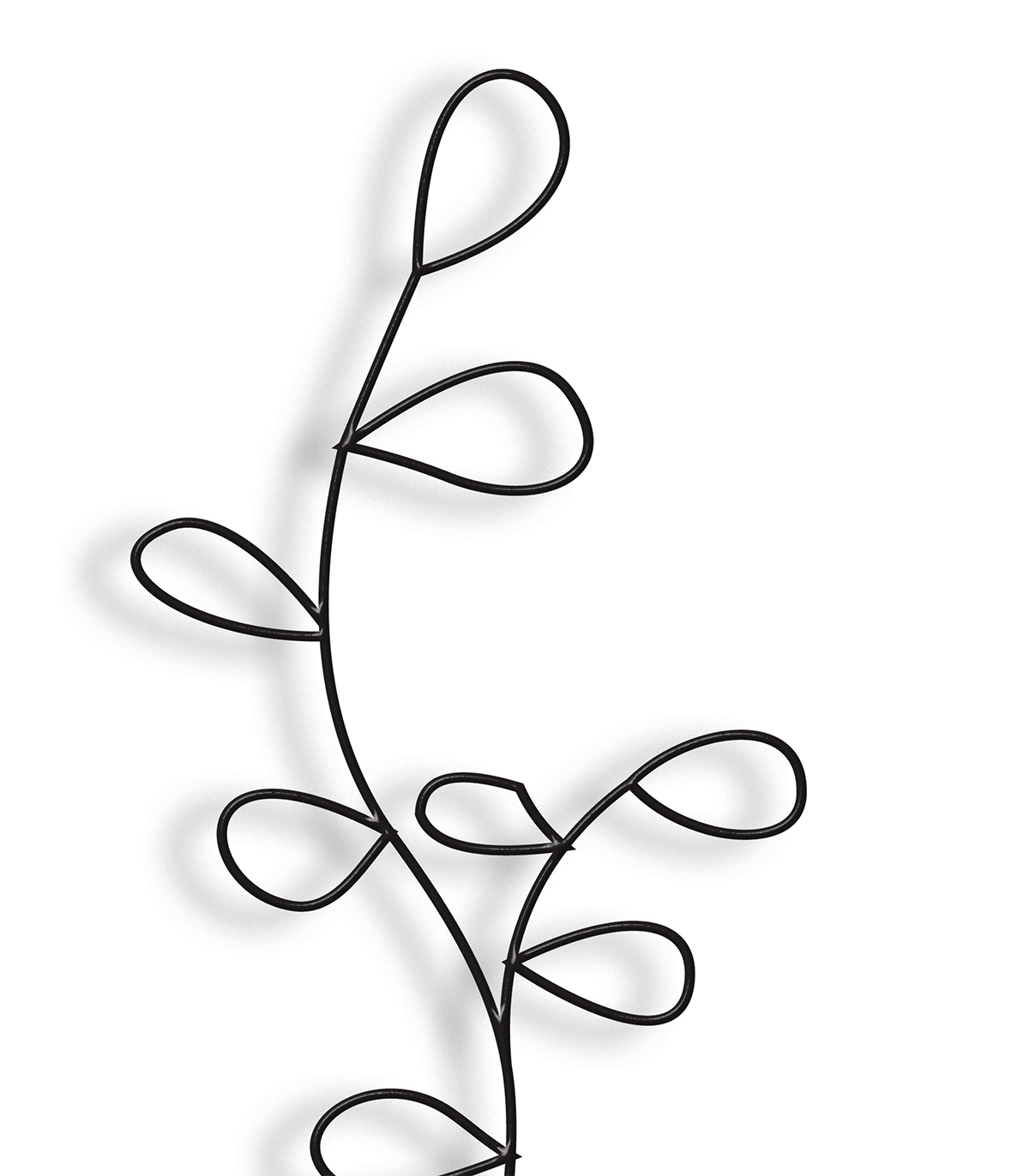 مجسمه سبک مینیمال فلزی مدل گلدان کد 7192