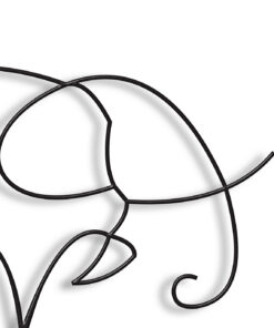 مجسمه مینیمال مدل فیل کد 7193