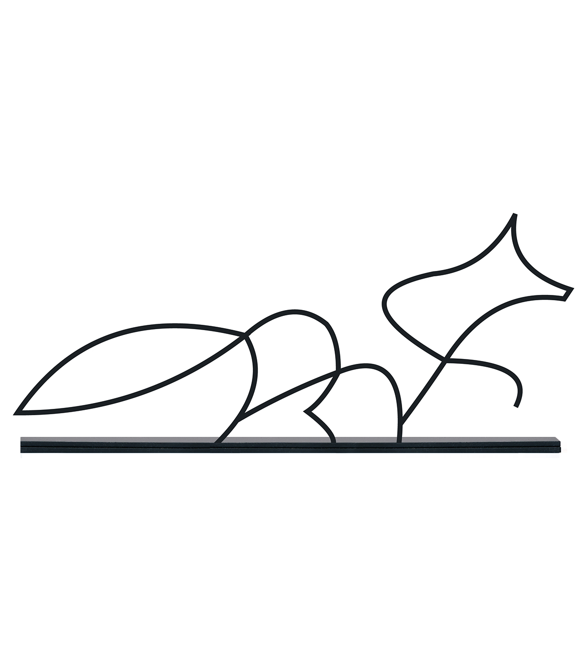 مجسمه مینیمال مدل روباه کد 7195