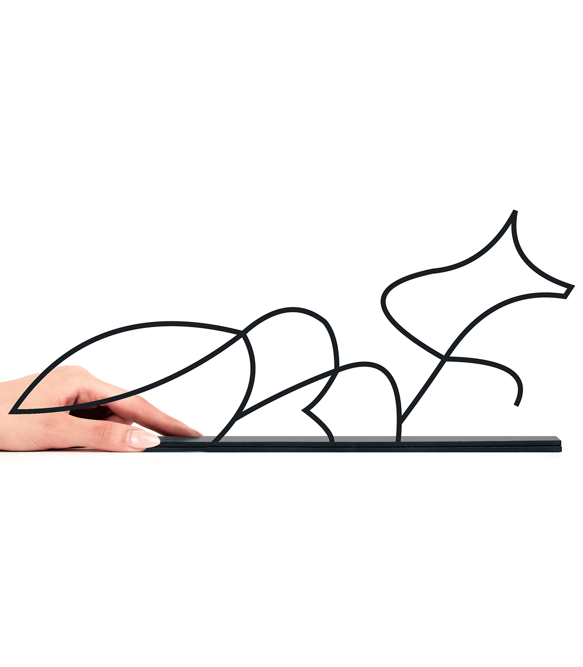 مجسمه مینیمال مدل روباه کد 7195