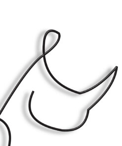 مجسمه فلزی مدل کرگدن کد 7200