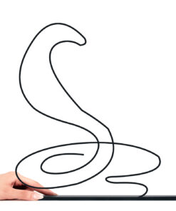 مجسمه فلزی مدل مار کد 7203