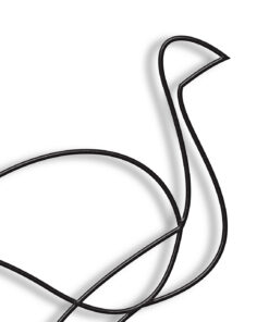 مجسمه مینیمال مدل شترمرغ کد 7204