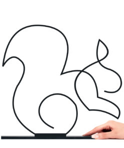 مجسمه سبک مینیمال مدل سنجاب کد 7205