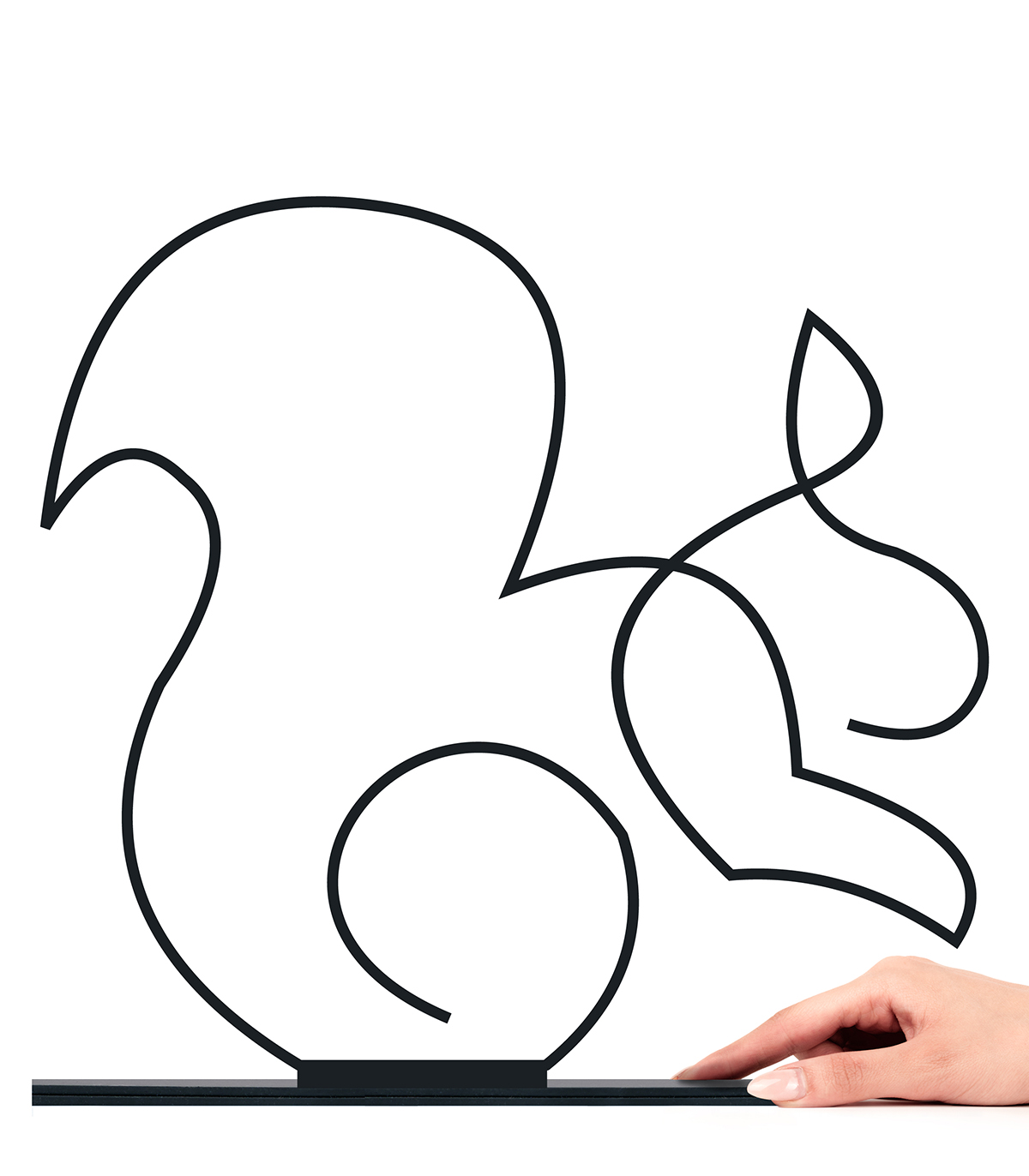 مجسمه سبک مینیمال مدل سنجاب کد 7205