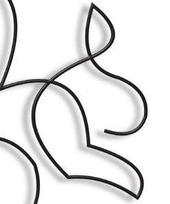 مجسمه سبک مینیمال مدل سنجاب کد 7205