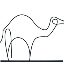 مجسمه مینیمال مدل شتر کد 7206