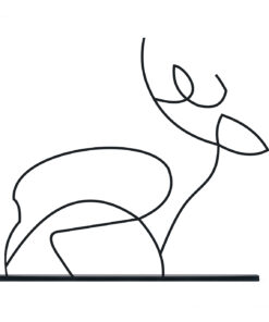 مجسمه فلزی مدل DEER کد 7208