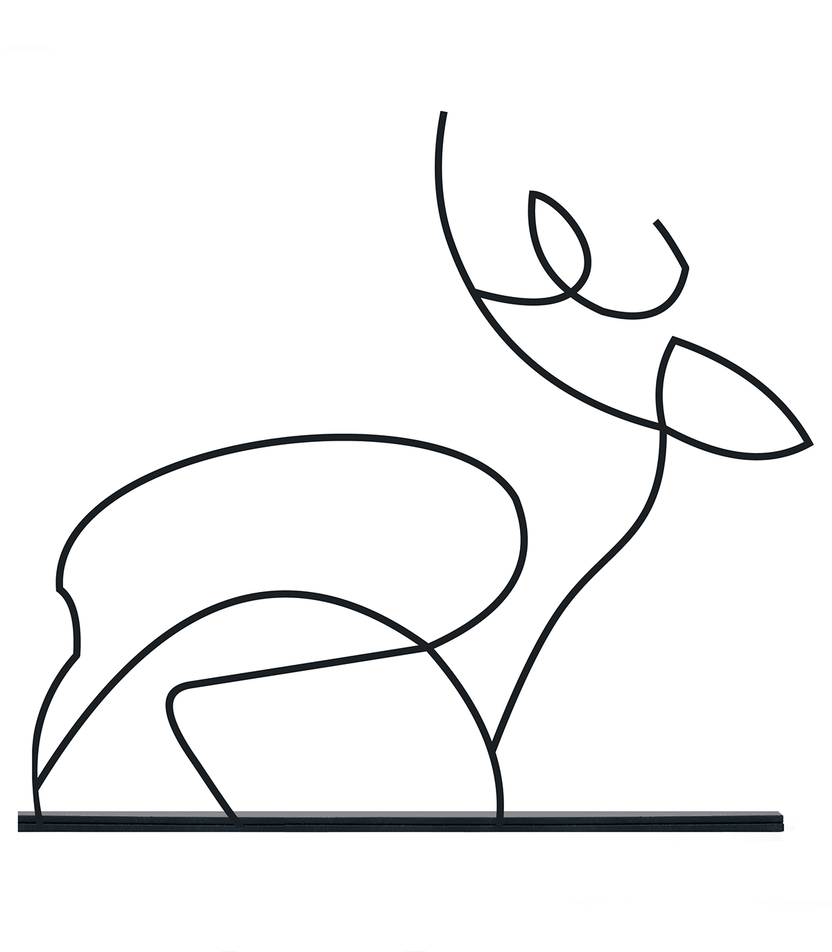 مجسمه فلزی مدل DEER کد 7208