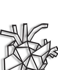 مجسمه مینیمال فلزی مدل HEART کد 7240