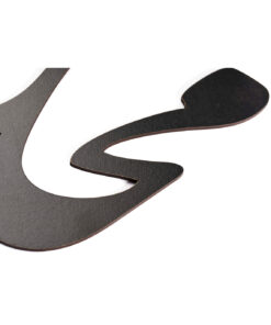 استیکر خوش نویسی نستعلیق طرح بی صورت او مجلس ما را نمکی نیست