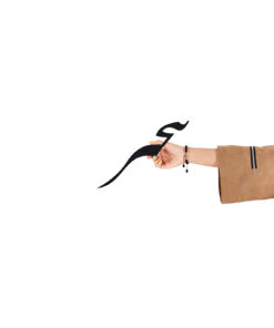 تابلو نستعلیق چوبی خوشنویسی طرح ای بی خبران شکل مجسم هیچ است