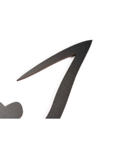 تابلو چسبی خوشنویسی طرح دل بی تو به جان آمد وقت است که باز آیی