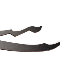 استیکر MDF نستعلیق طرح دارم از زلف سیاهش گله چندان که مپرس