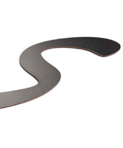 استیکر چوبی خوشنویسی طرح از صدای سخن عشق ندیدم خوشتر