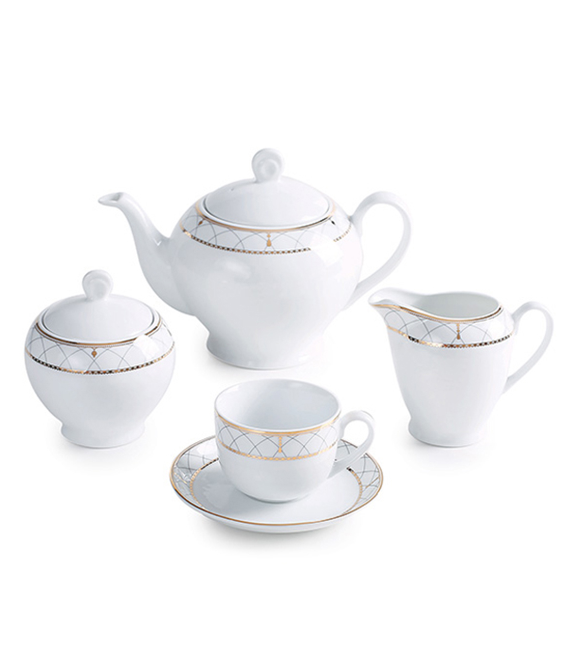 سرویس چینی زرین 12 نفره روما سری ایتالیا اف