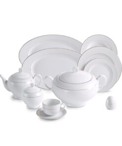 سرویس غذا خوری زرین 12 نفره ریوا پلاتینی سری ایتالیا اف