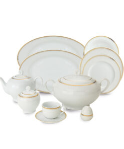 سرویس چینی لوکس ایرانی زرین 12 نفره سپیدار سری ایتالیا اف