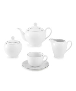 ظروف چای خوری ایرانی 12 پارچ زرین طرح سمن سری ایتالیا اف