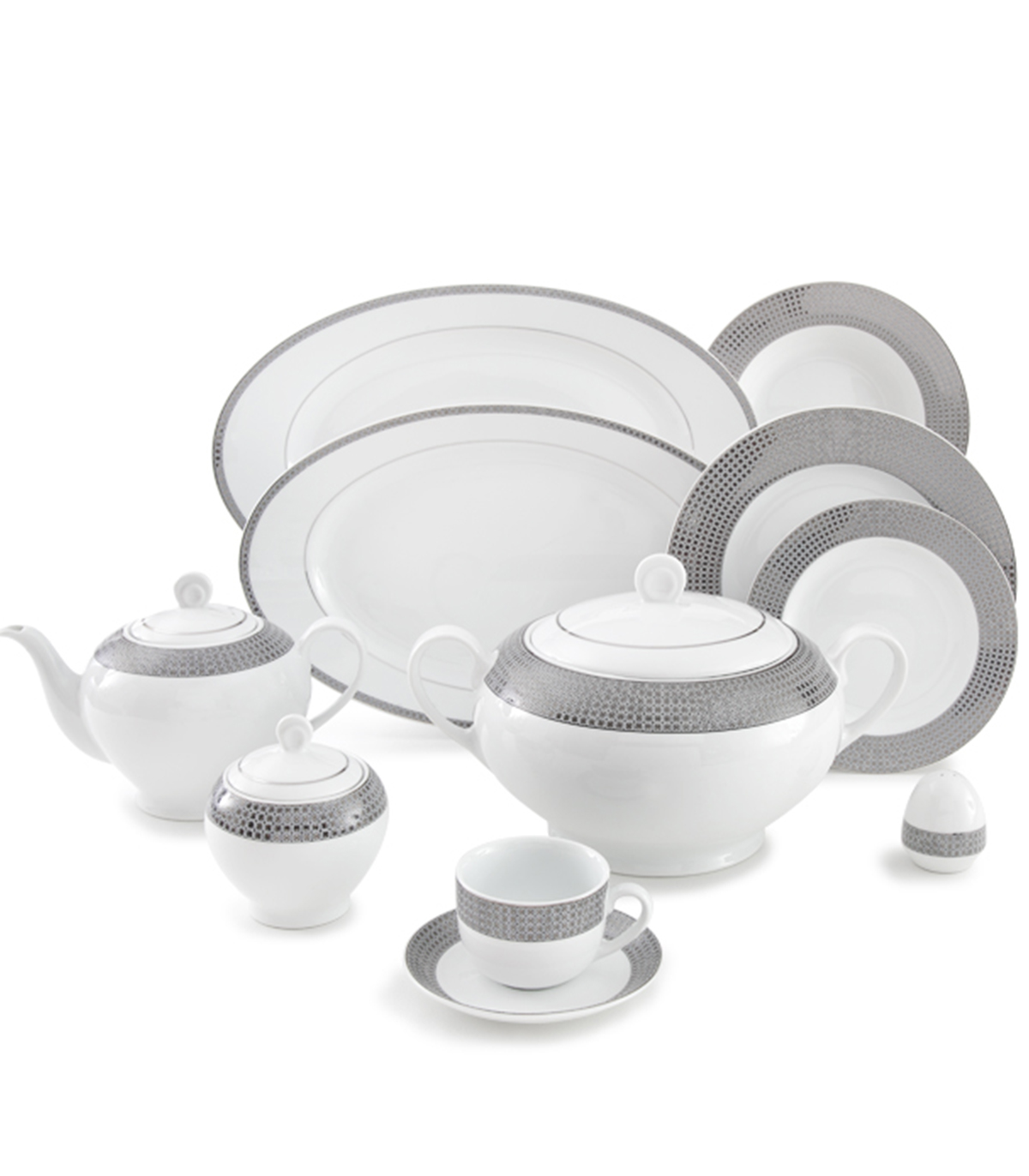 سرویس چینی ایرانی زرین 12 نفره سورن سری ایتالیا اف