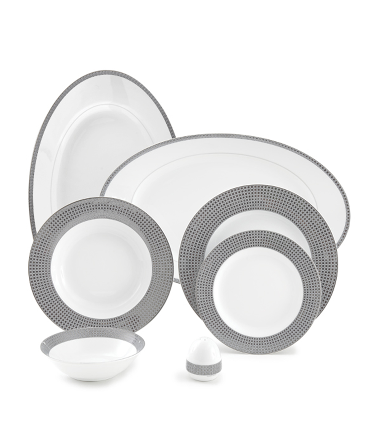 سرویس چینی 6 نفره زرین طرح سورن سری ایتالیا اف