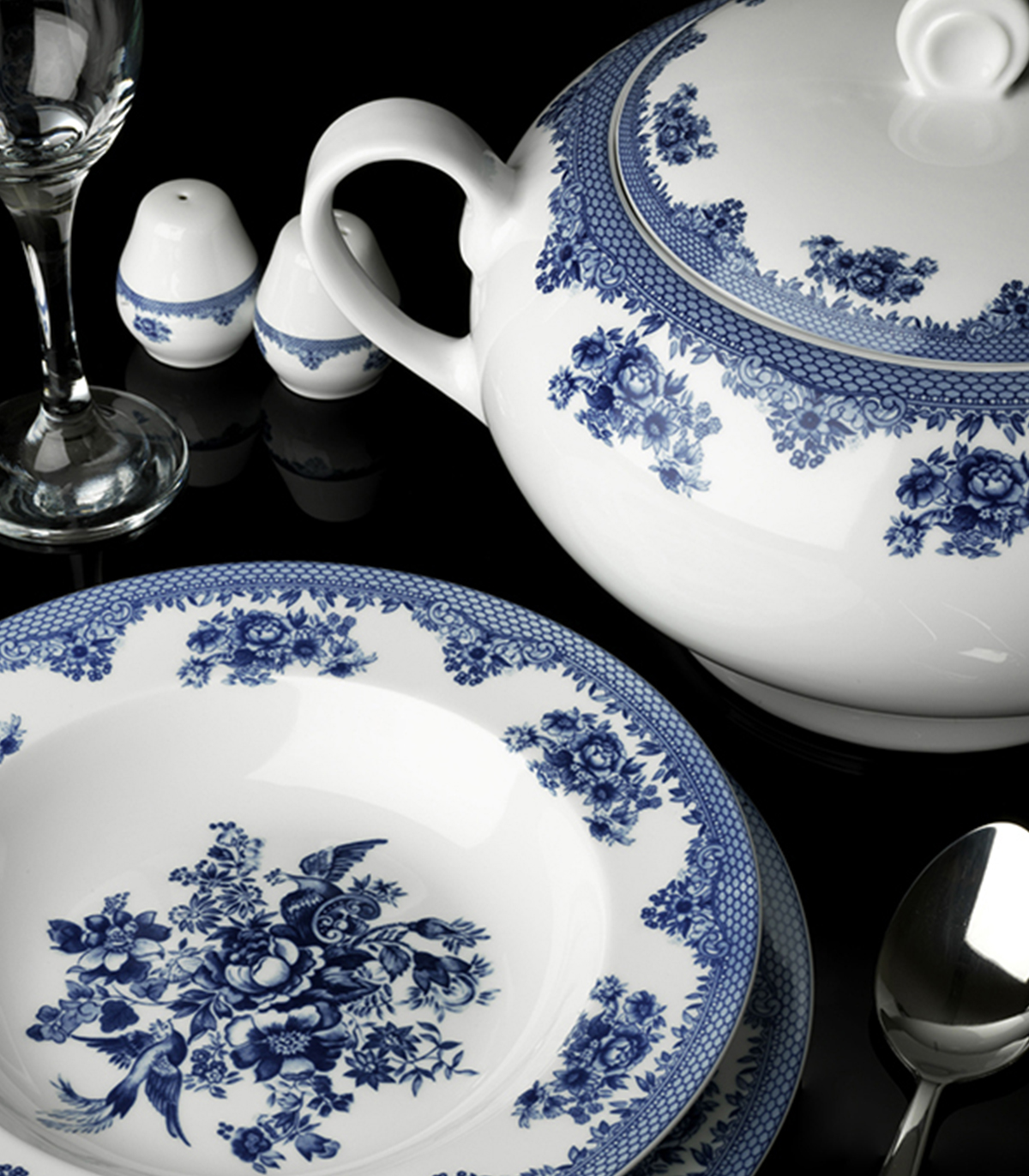 سرویس چینی ایرانی زرین 12 نفره فلورانس سری ایتالیا اف